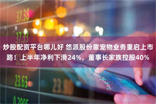 炒股配资平台哪儿好 悠派股份靠宠物业务重启上市路!上半年净利下滑24%,董事长家族控股40%